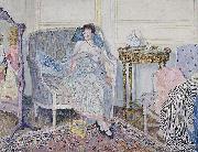 frederick carl frieseke In the Boudoir oil painting